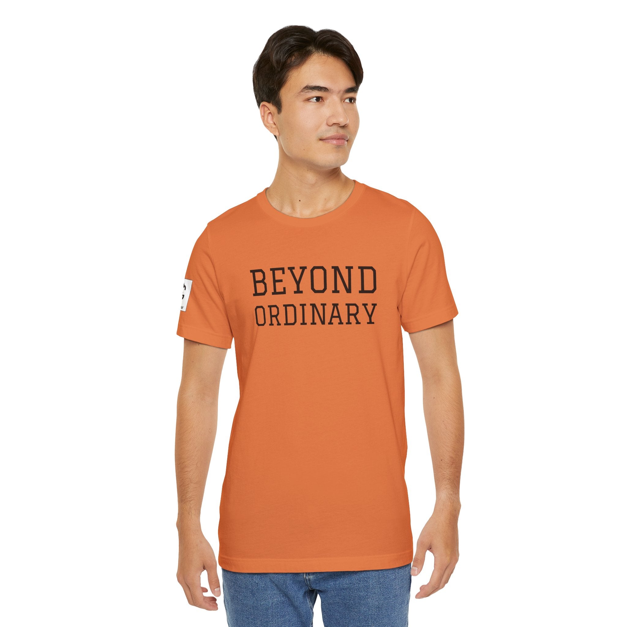 Beyond the Ordinary – Unisex Jersey Short Sleeve Tee
