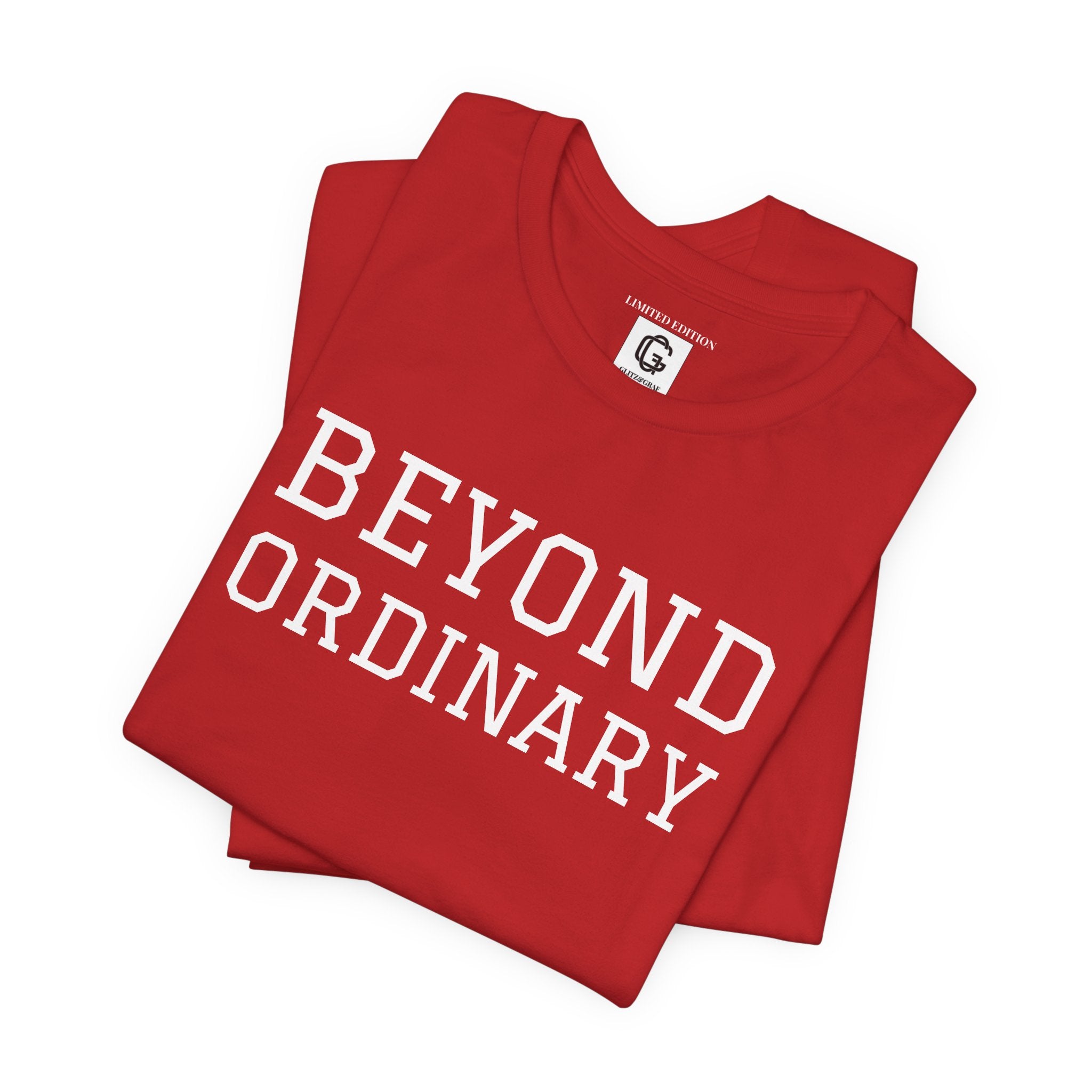 Beyond the Ordinary – Unisex Jersey Short Sleeve Tee