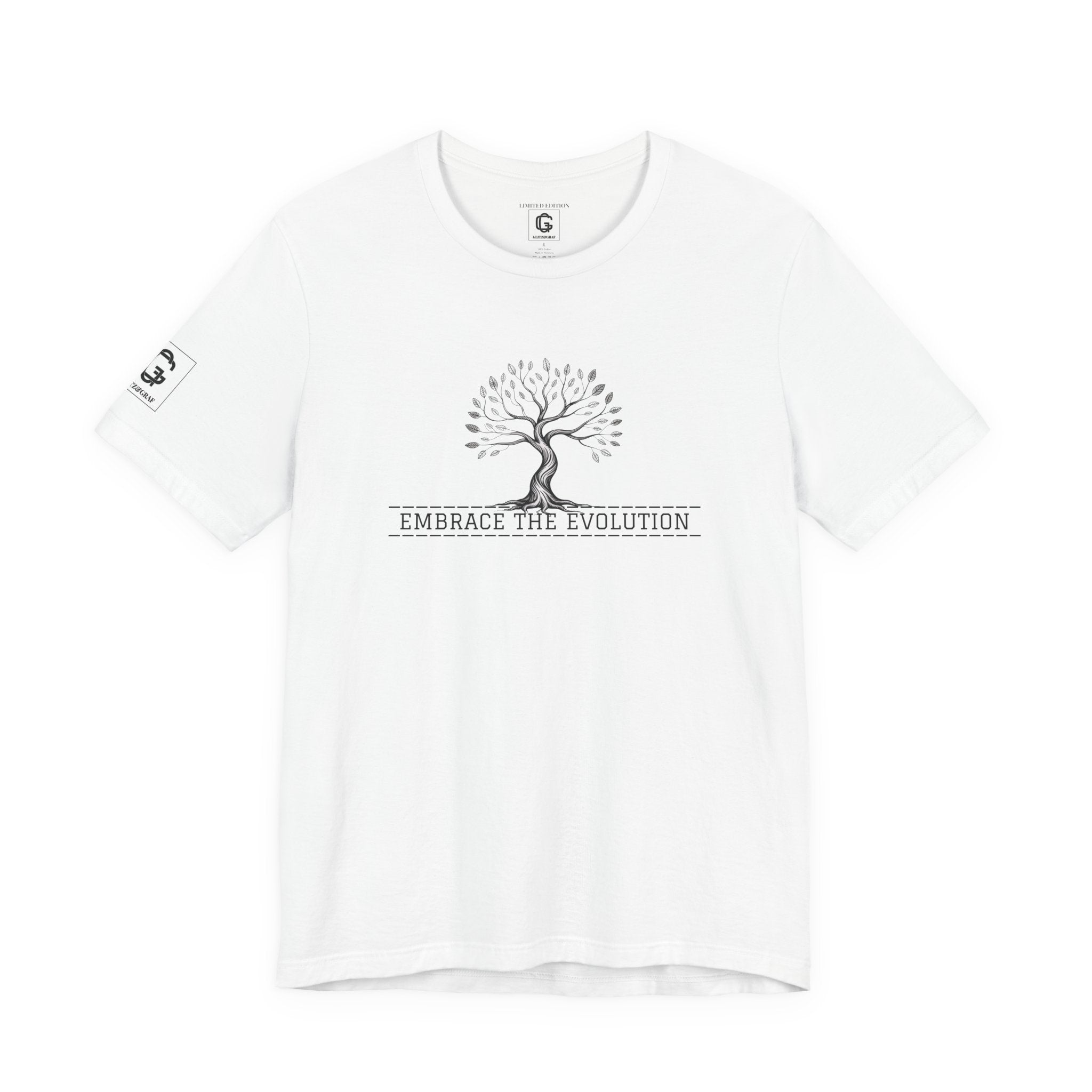 Embrace the Evolution – Unisex Jersey Short Sleeve Tee