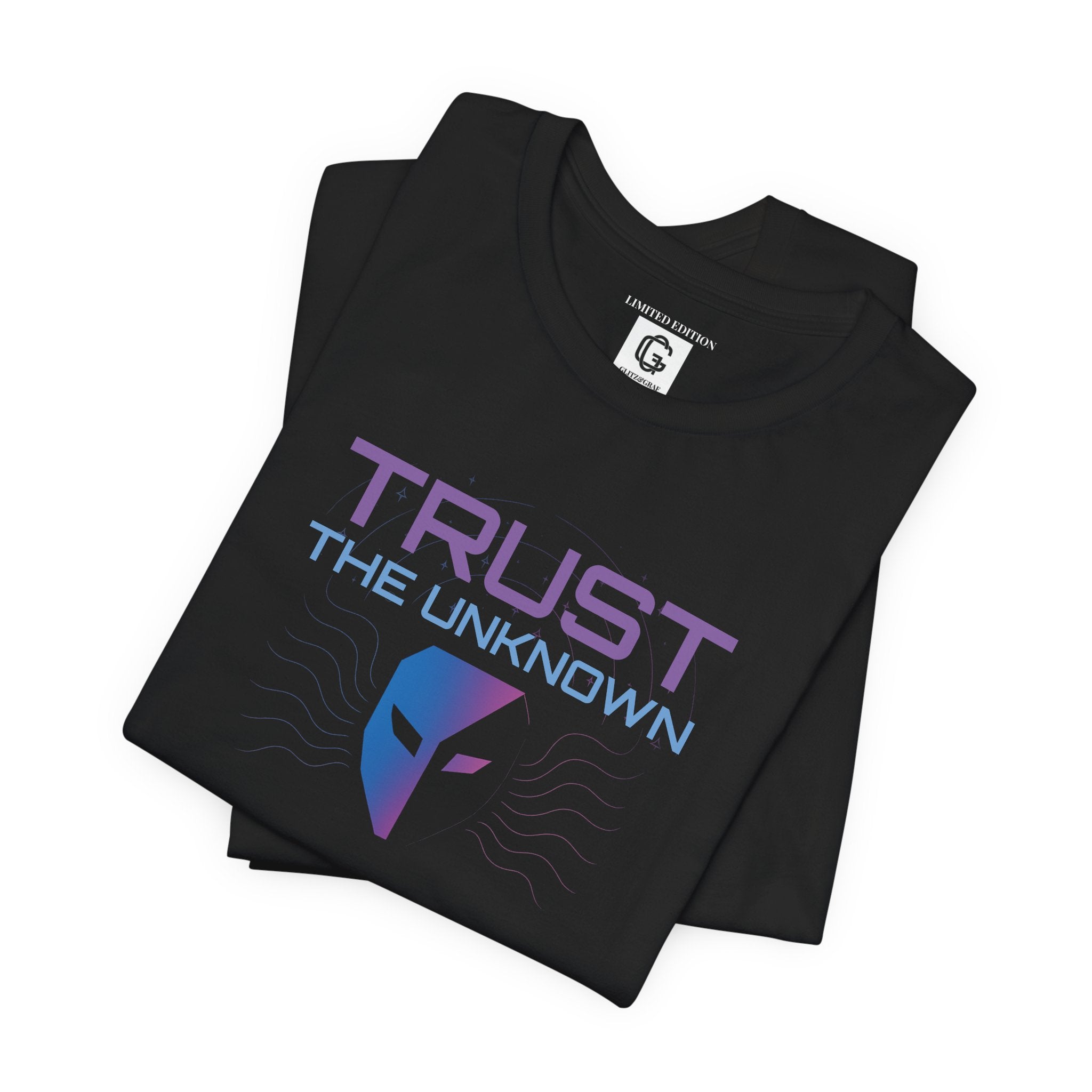 Trust the Unknown – Unisex Jersey Short Sleeve Tee