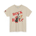 Rock&Roll T-shirt | Unisex Heavy Cotton T-Shirt (Gildan 5000), 100% Cotton, S–5XL