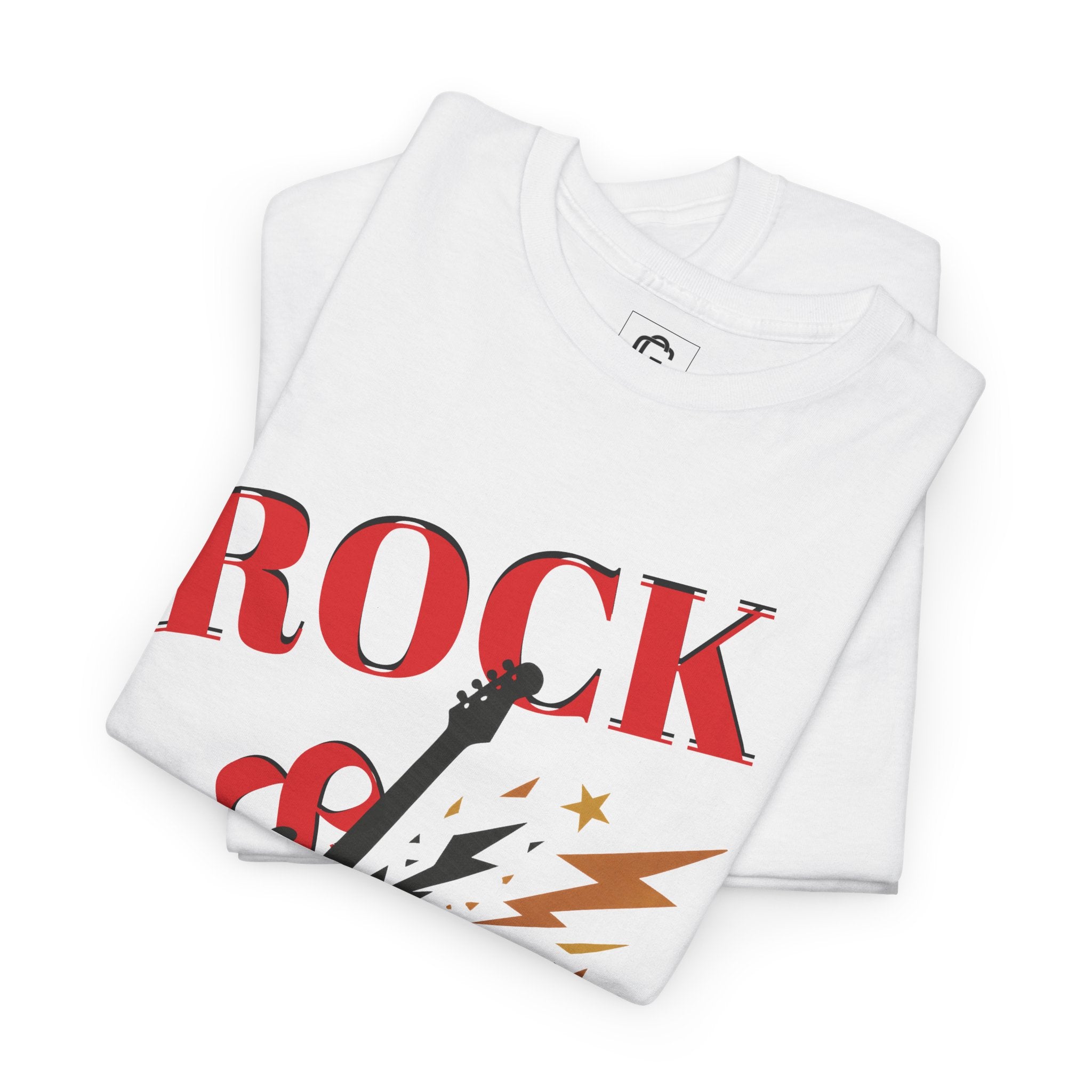 Rock&Roll T-shirt | Unisex Heavy Cotton T-Shirt (Gildan 5000), 100% Cotton, S–5XL