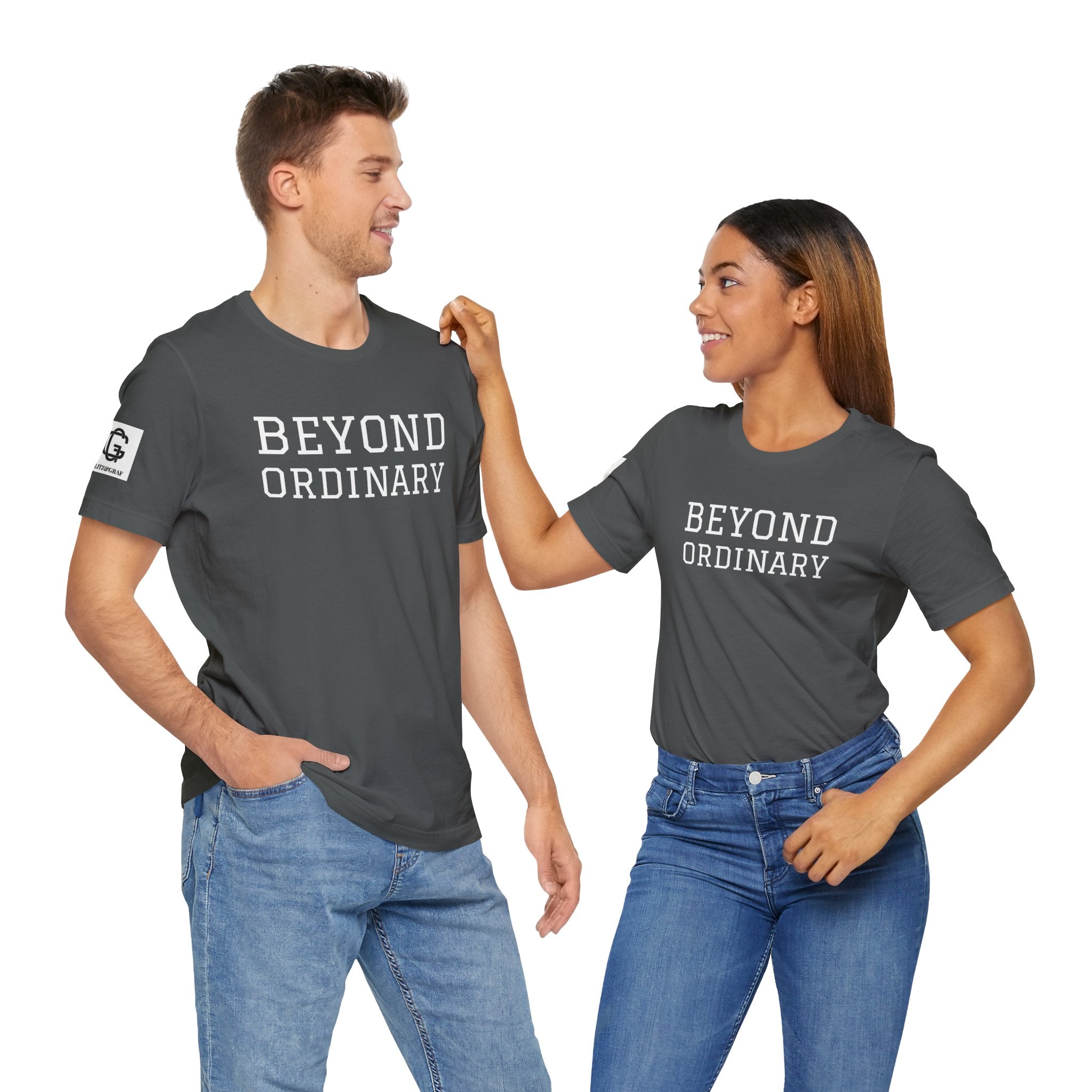 Beyond the Ordinary – Unisex Jersey Short Sleeve Tee