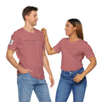 Look back. Look forward. – Unisex Jersey Short Sleeve Tee
