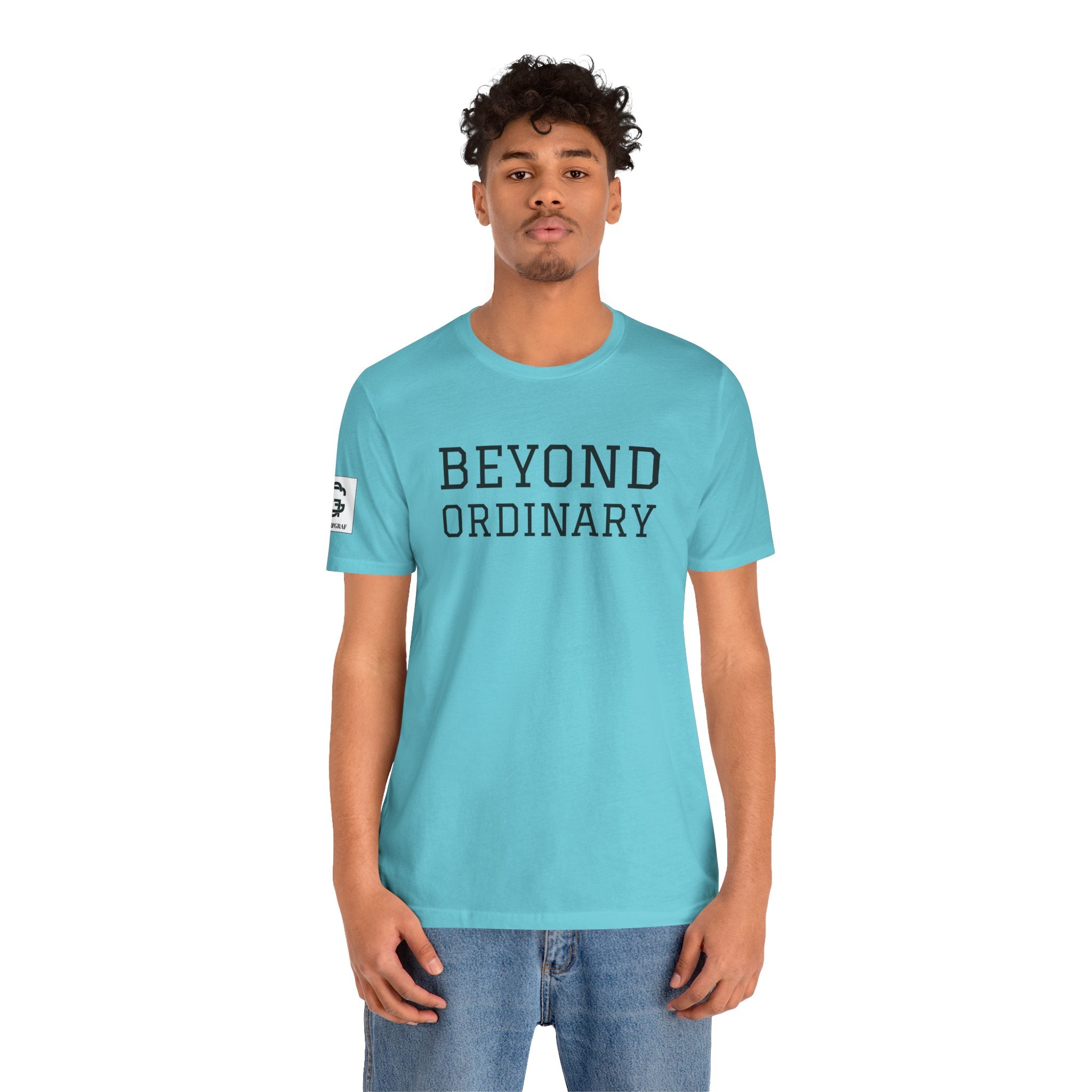 Beyond the Ordinary – Unisex Jersey Short Sleeve Tee