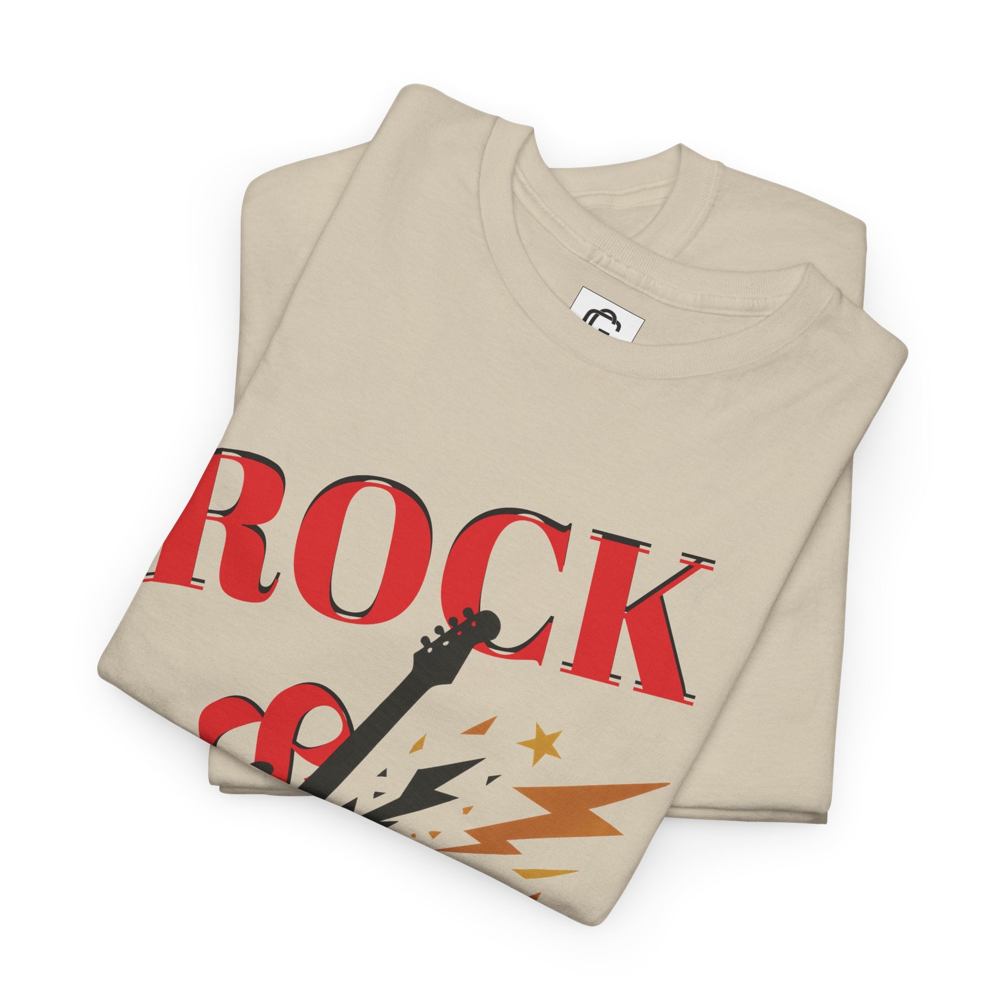 Rock&Roll T-shirt | Unisex Heavy Cotton T-Shirt (Gildan 5000), 100% Cotton, S–5XL