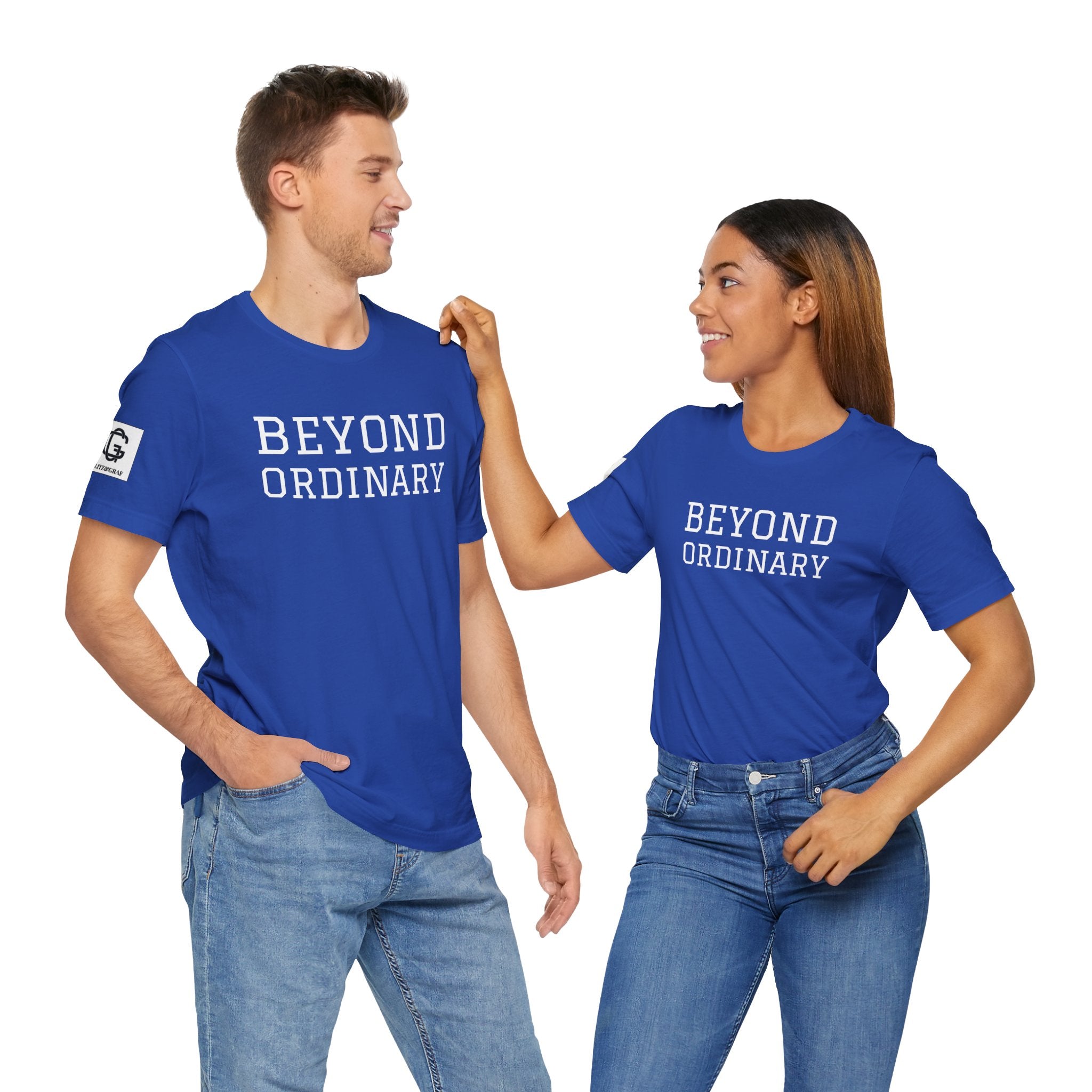 Beyond the Ordinary – Unisex Jersey Short Sleeve Tee