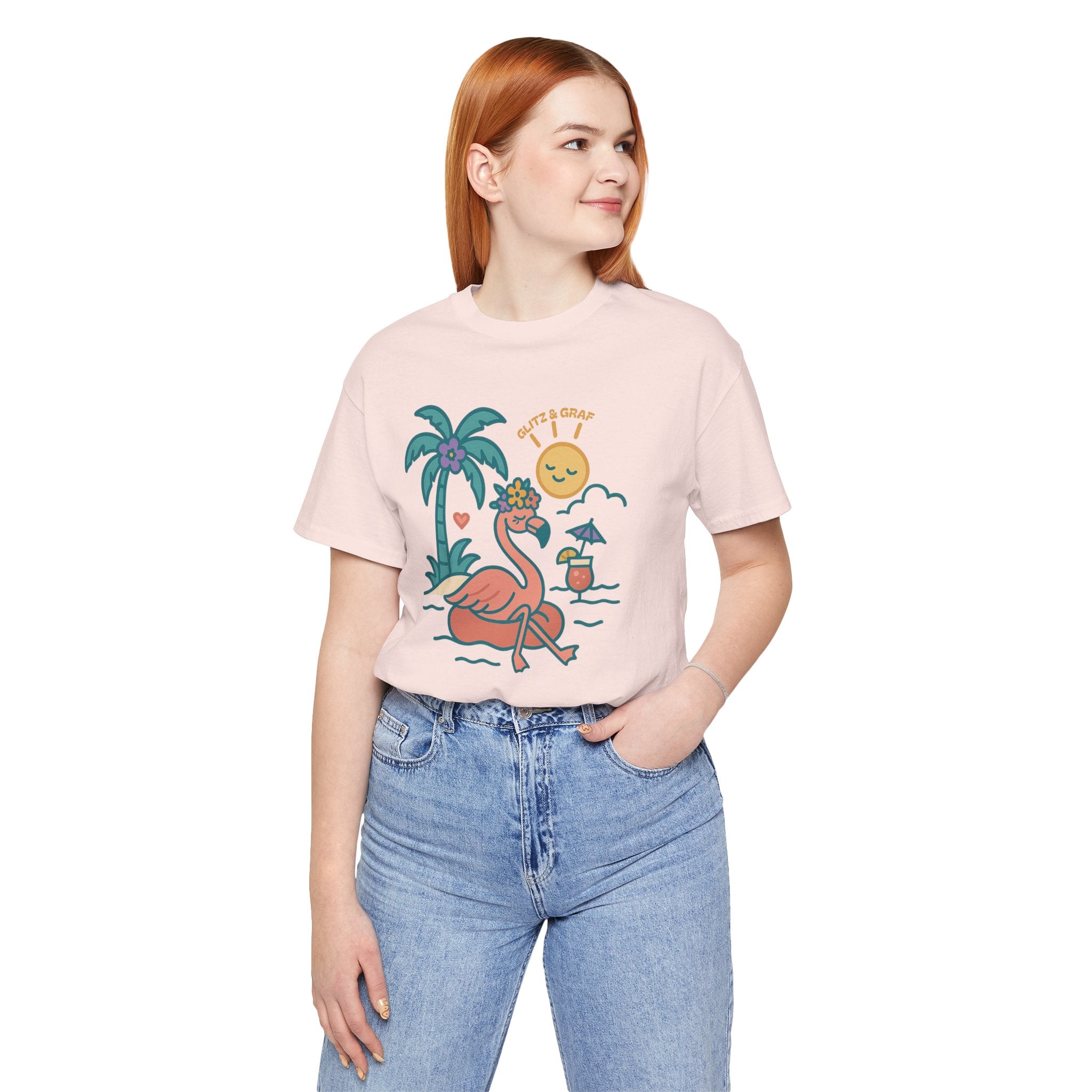 Beach Vibes Flamingo – For Her