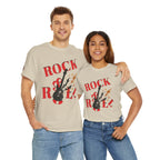 Rock&Roll T-shirt | Unisex Heavy Cotton T-Shirt (Gildan 5000), 100% Cotton, S–5XL