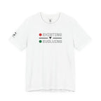 Existing → Evolving – Unisex Jersey Short Sleeve Tee