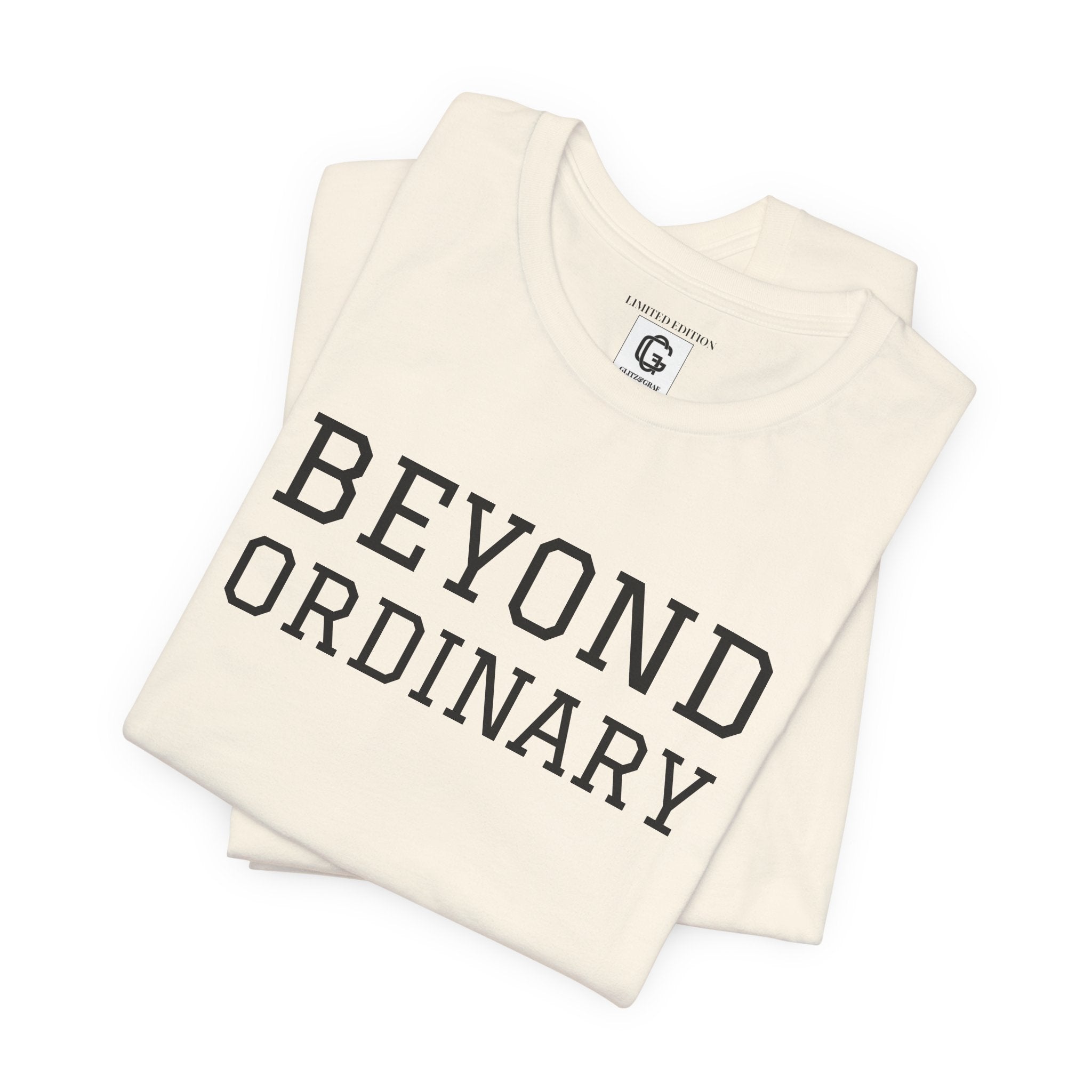 Beyond the Ordinary – Unisex Jersey Short Sleeve Tee