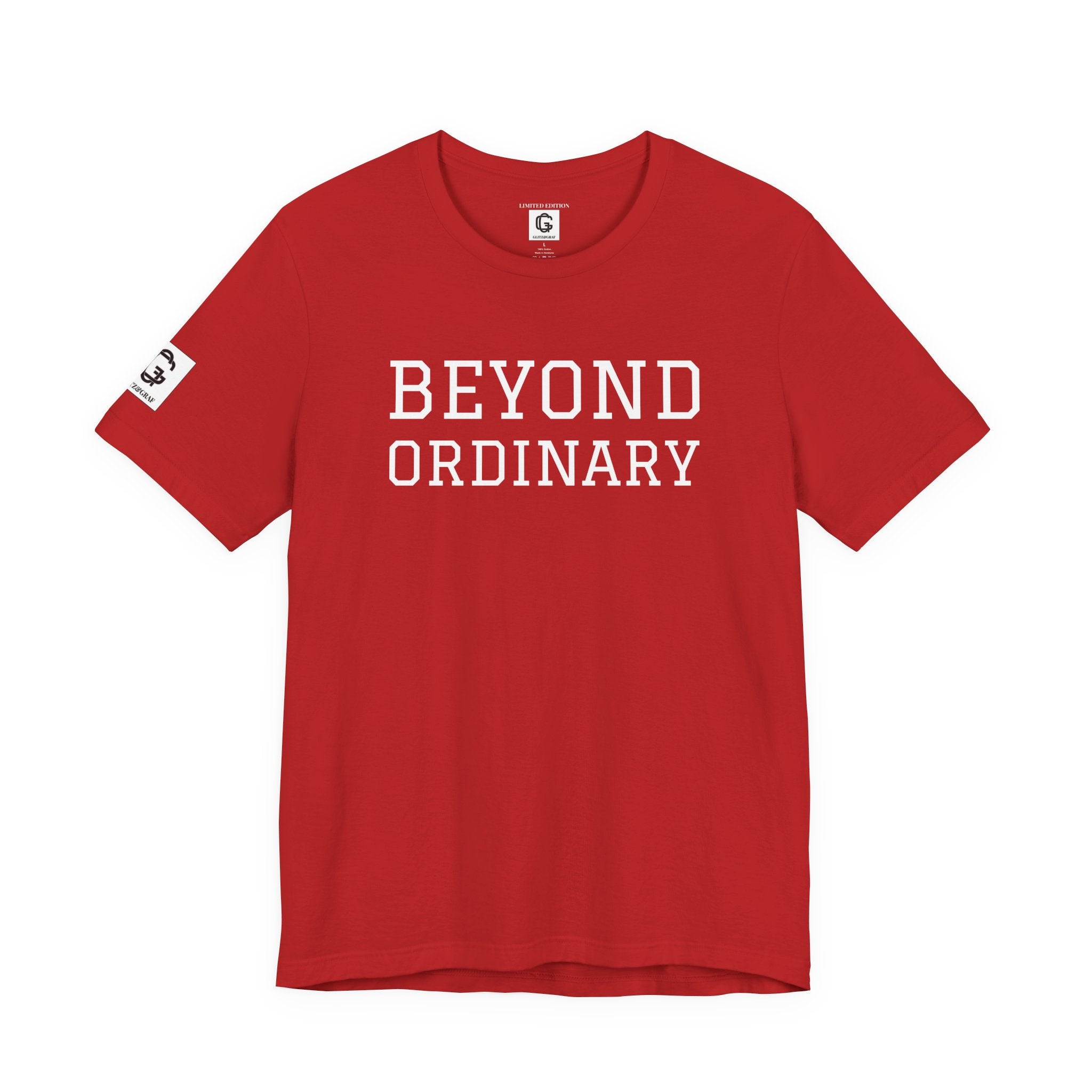 Beyond the Ordinary – Unisex Jersey Short Sleeve Tee