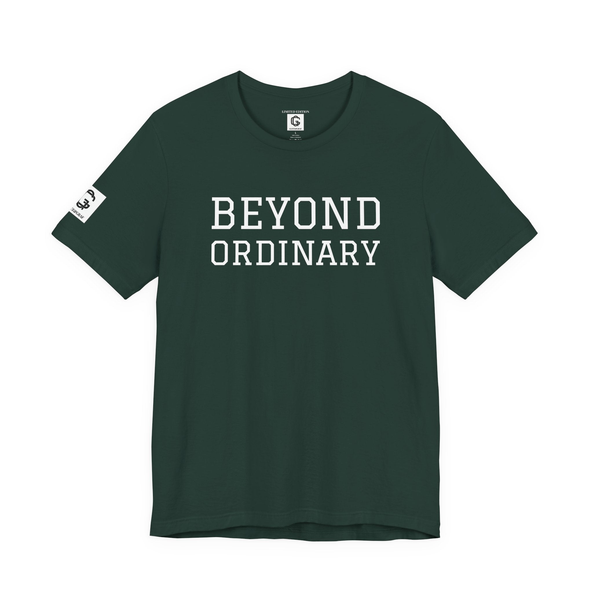 Beyond the Ordinary – Unisex Jersey Short Sleeve Tee