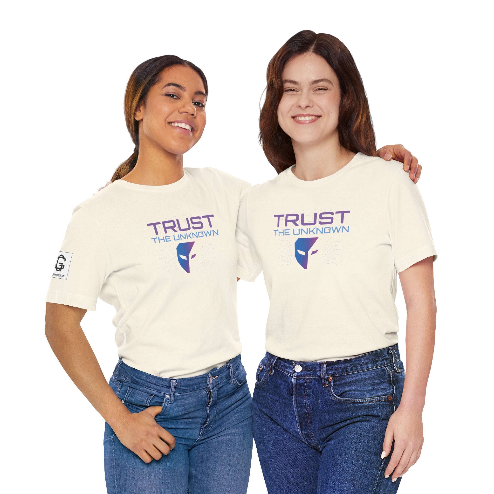 Trust the Unknown – Unisex Jersey Short Sleeve Tee