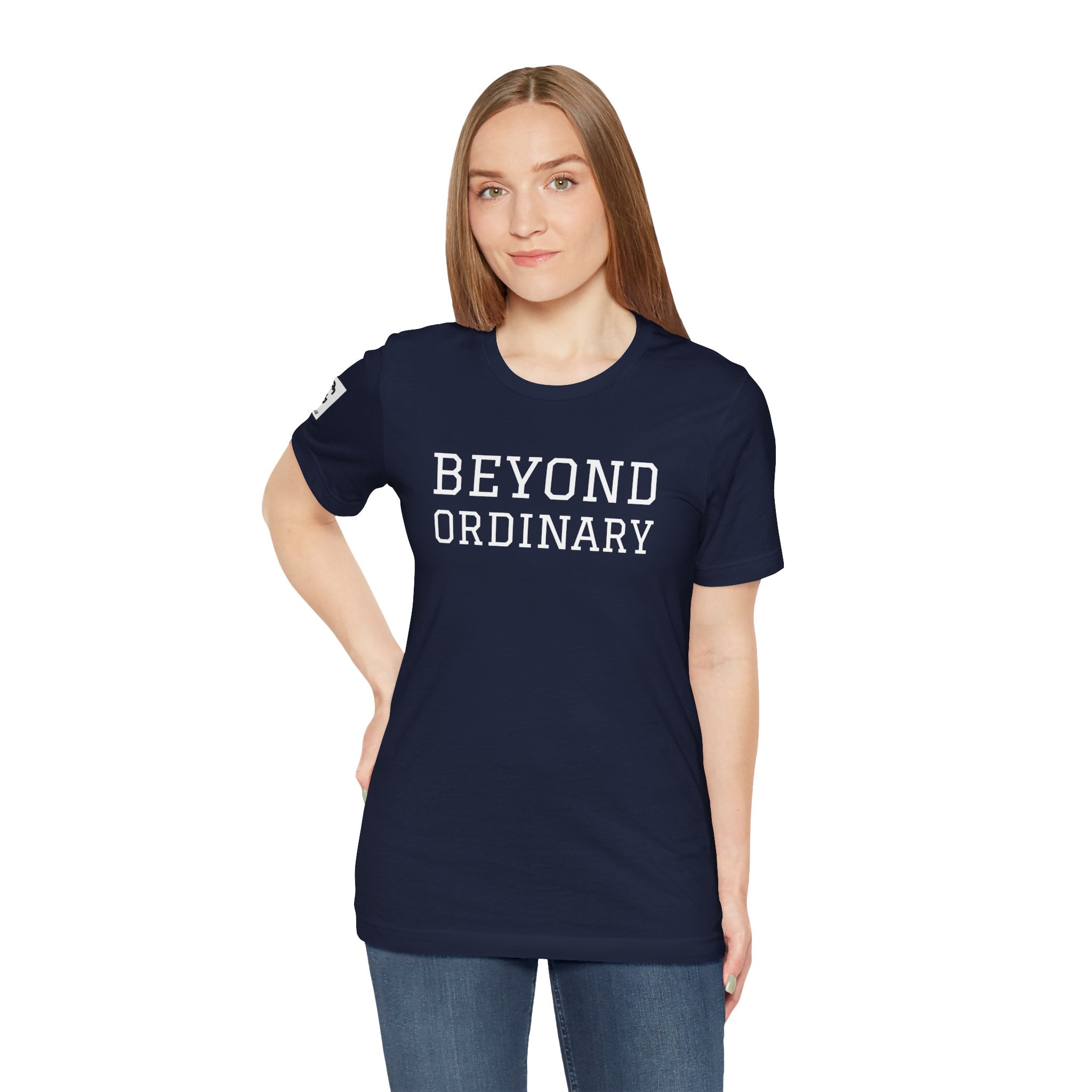 Beyond the Ordinary – Unisex Jersey Short Sleeve Tee