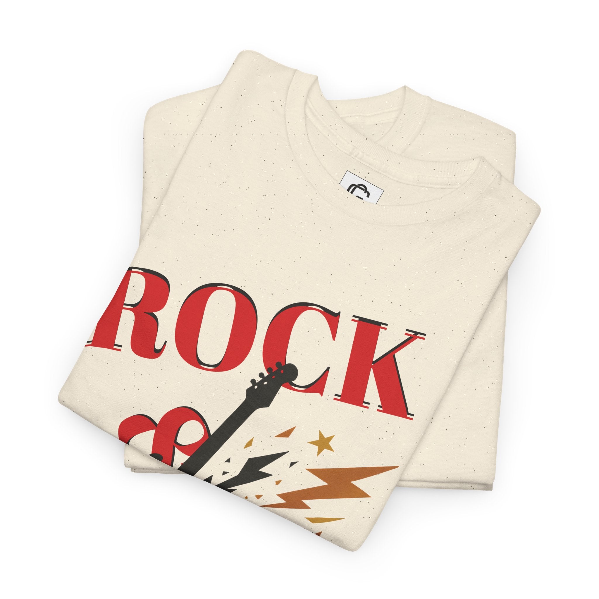 Rock&Roll T-shirt | Unisex Heavy Cotton T-Shirt (Gildan 5000), 100% Cotton, S–5XL