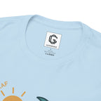 Tropical Flamingo — For Him | Unisex Heavy Cotton T-Shirt (Gildan 5000), 100% Cotton, S–5XL