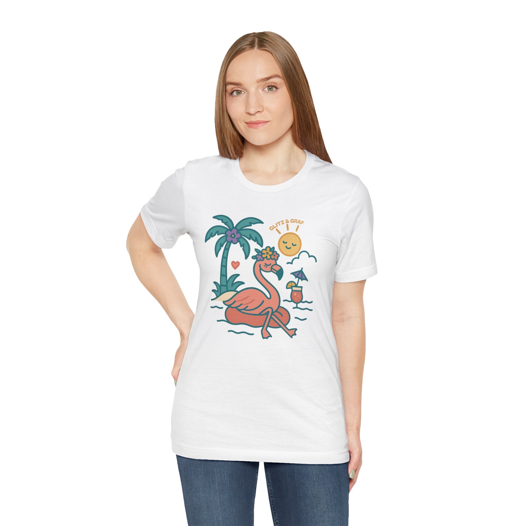 Beach Vibes Flamingo – For Her