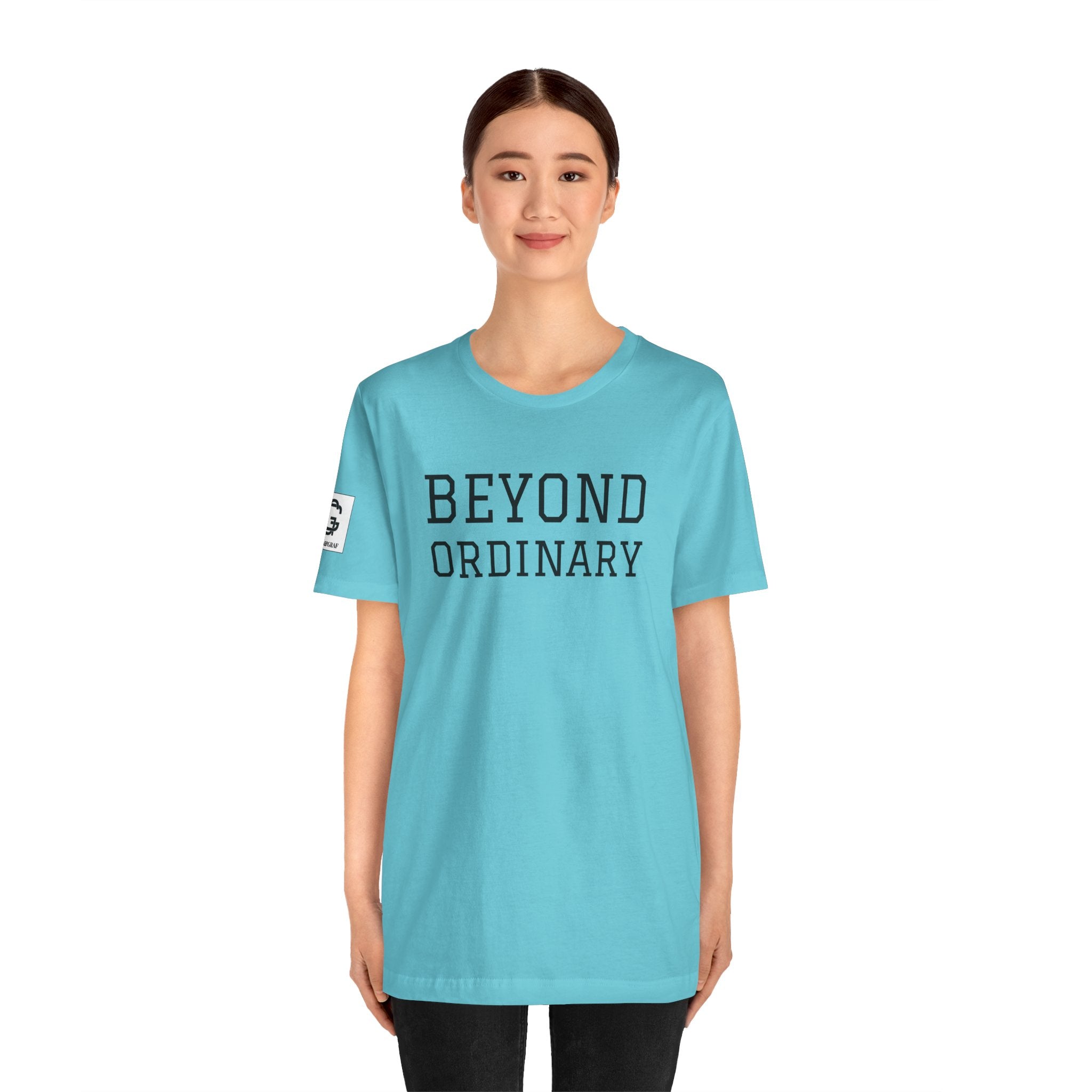Beyond the Ordinary – Unisex Jersey Short Sleeve Tee