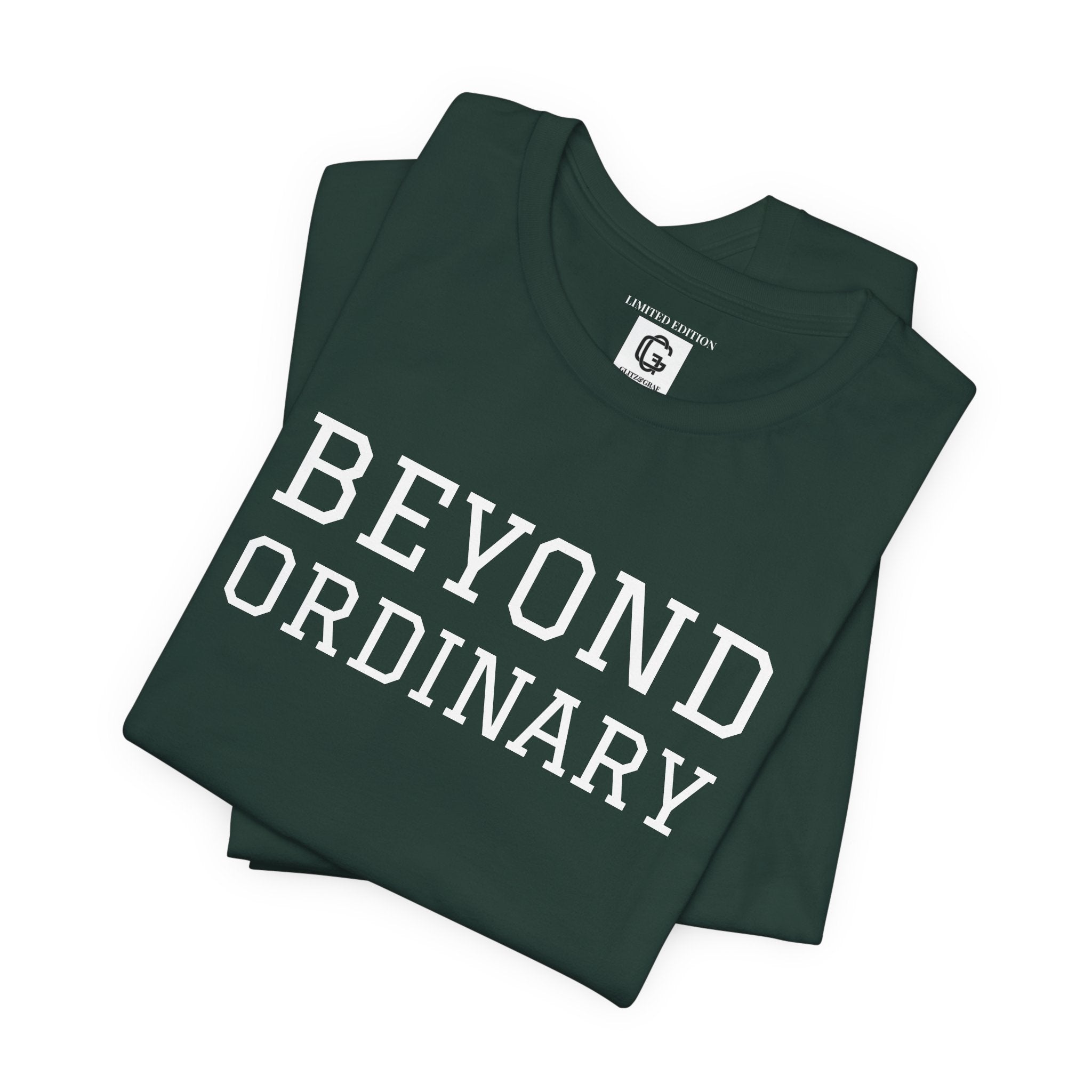 Beyond the Ordinary – Unisex Jersey Short Sleeve Tee