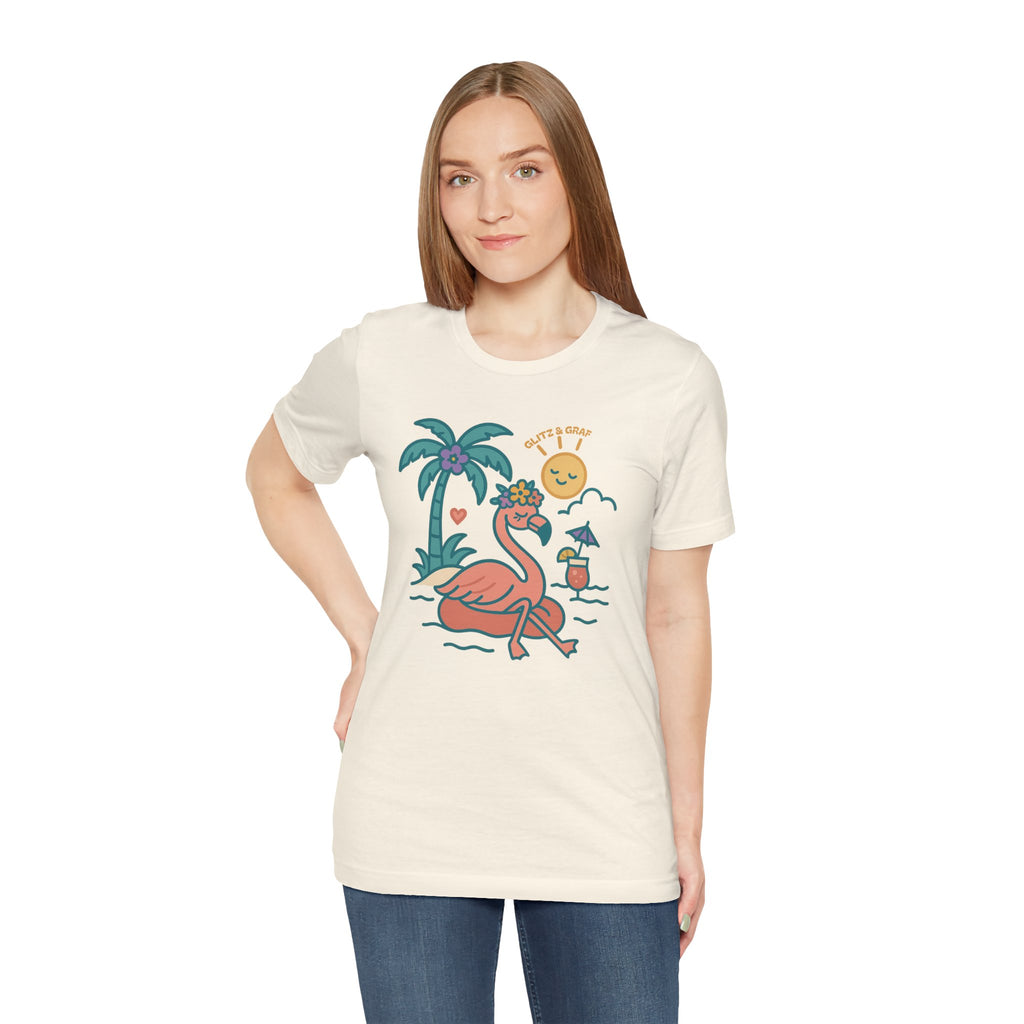Beach Vibes Flamingo – For Her