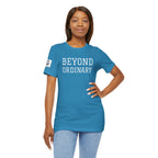 Beyond the Ordinary – Unisex Jersey Short Sleeve Tee