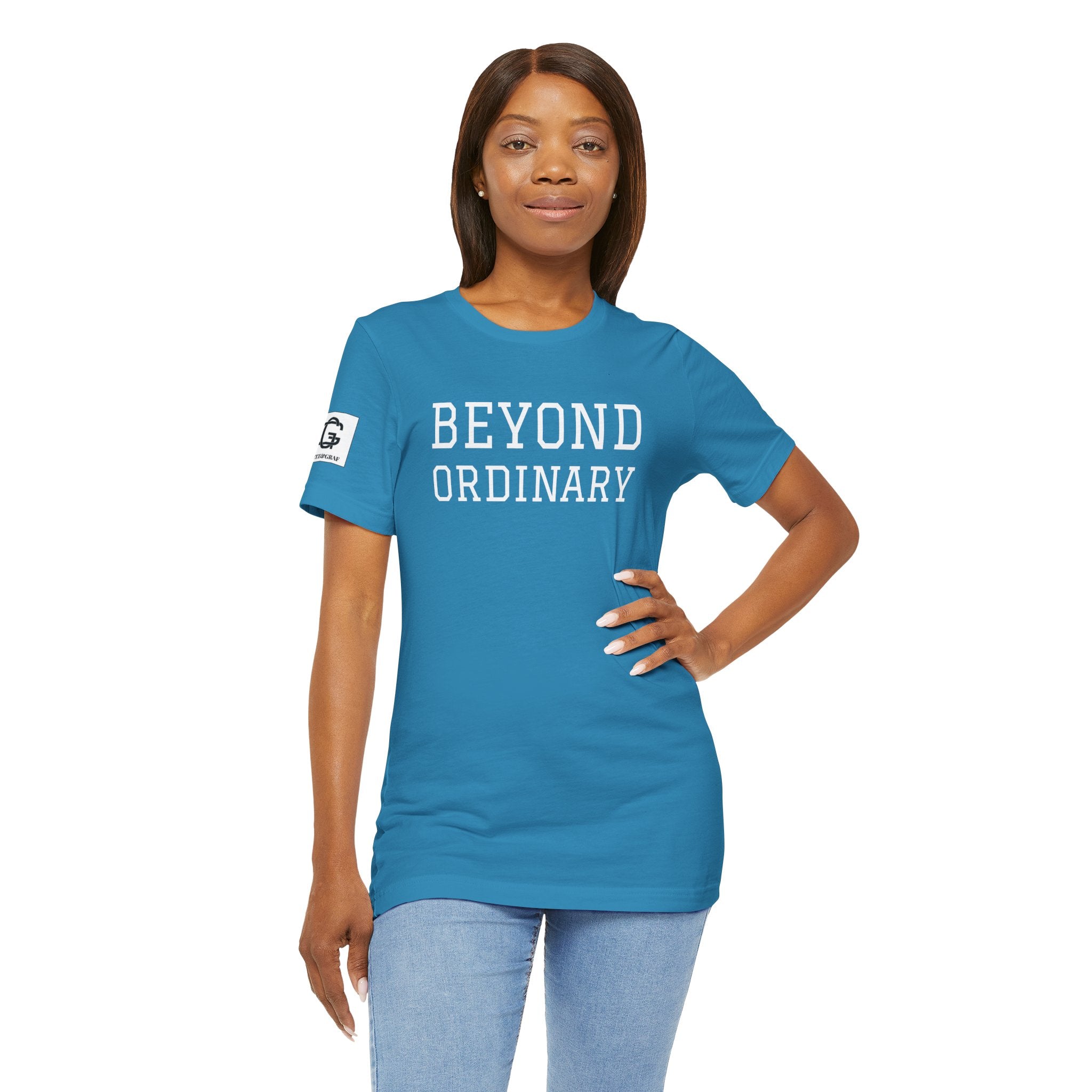 Beyond the Ordinary – Unisex Jersey Short Sleeve Tee