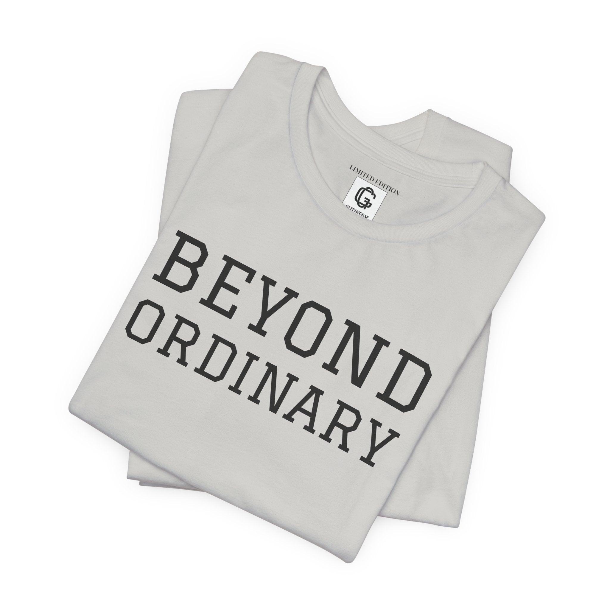 Beyond the Ordinary – Unisex Jersey Short Sleeve Tee