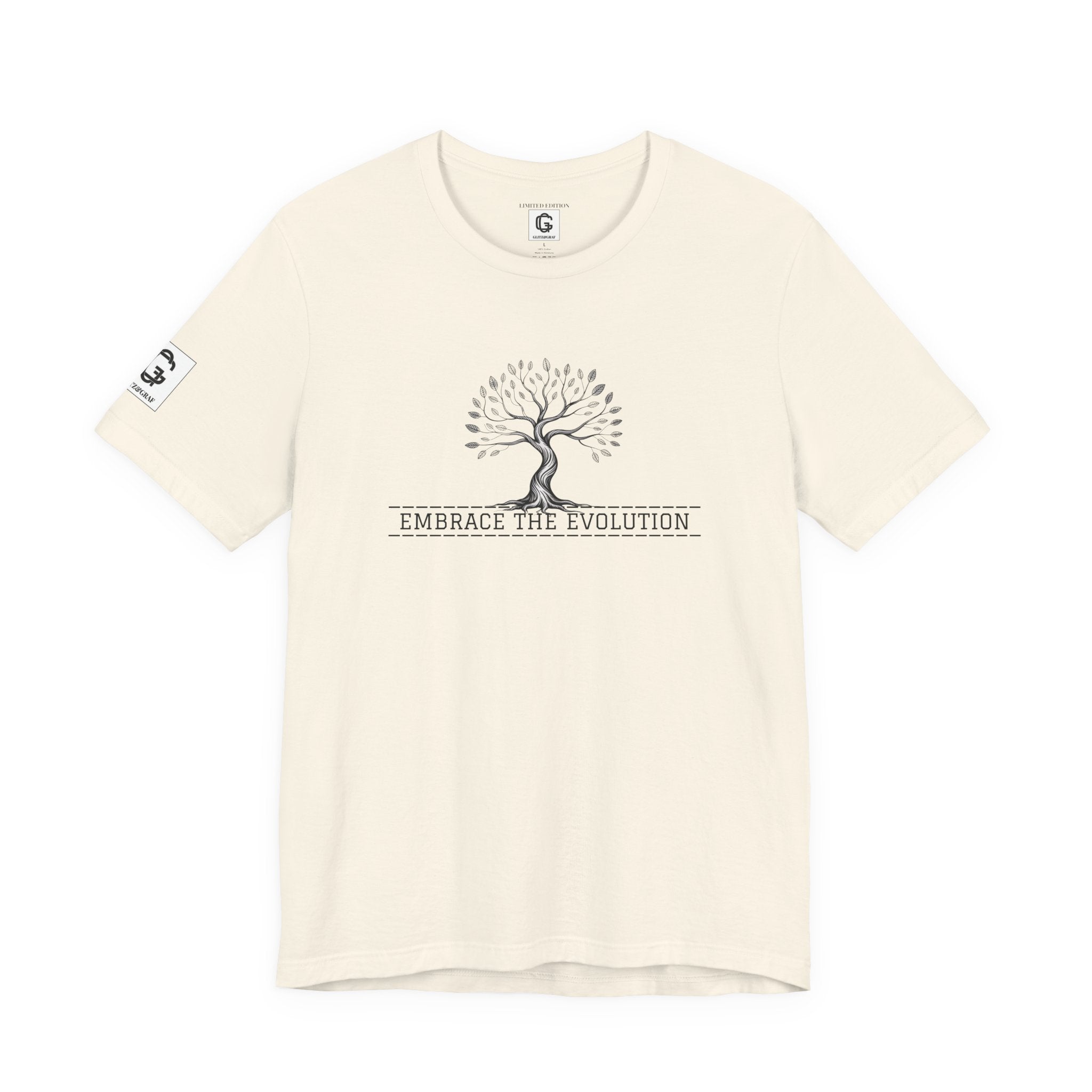 Embrace the Evolution – Unisex Jersey Short Sleeve Tee
