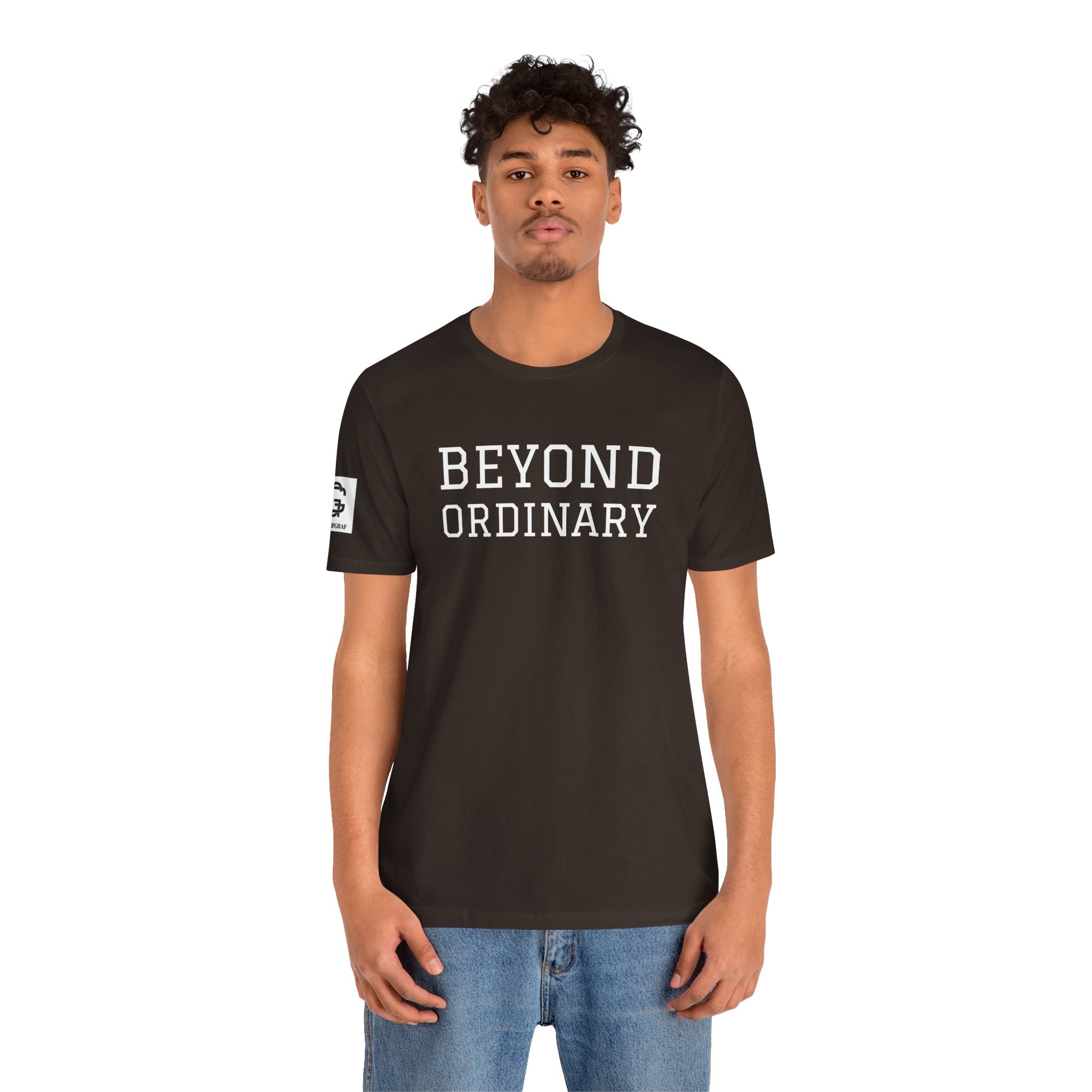 Beyond the Ordinary – Unisex Jersey Short Sleeve Tee