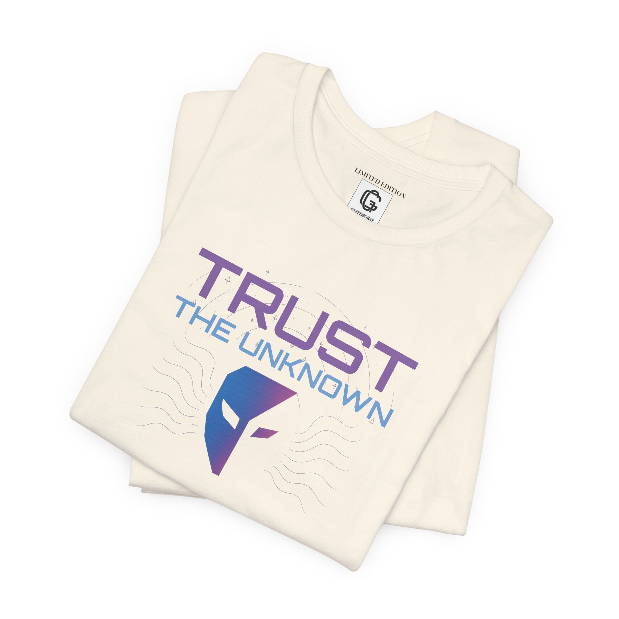 Trust the Unknown – Unisex Jersey Short Sleeve Tee