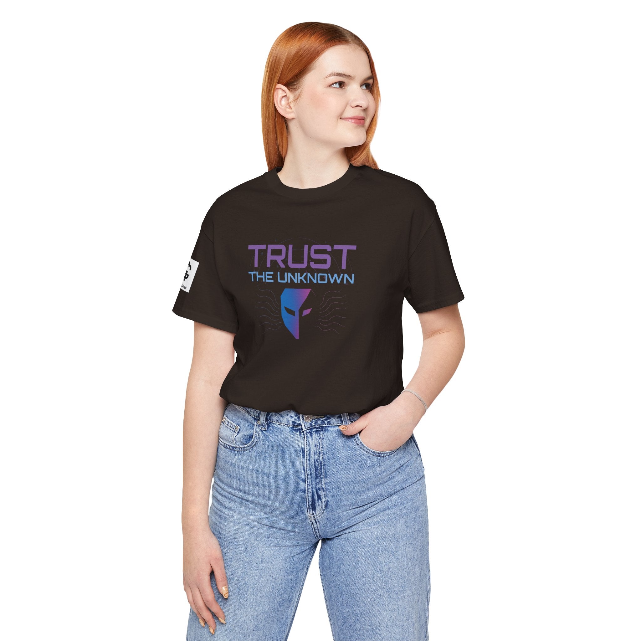 Trust the Unknown – Unisex Jersey Short Sleeve Tee