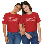 Beyond the Ordinary – Unisex Jersey Short Sleeve Tee