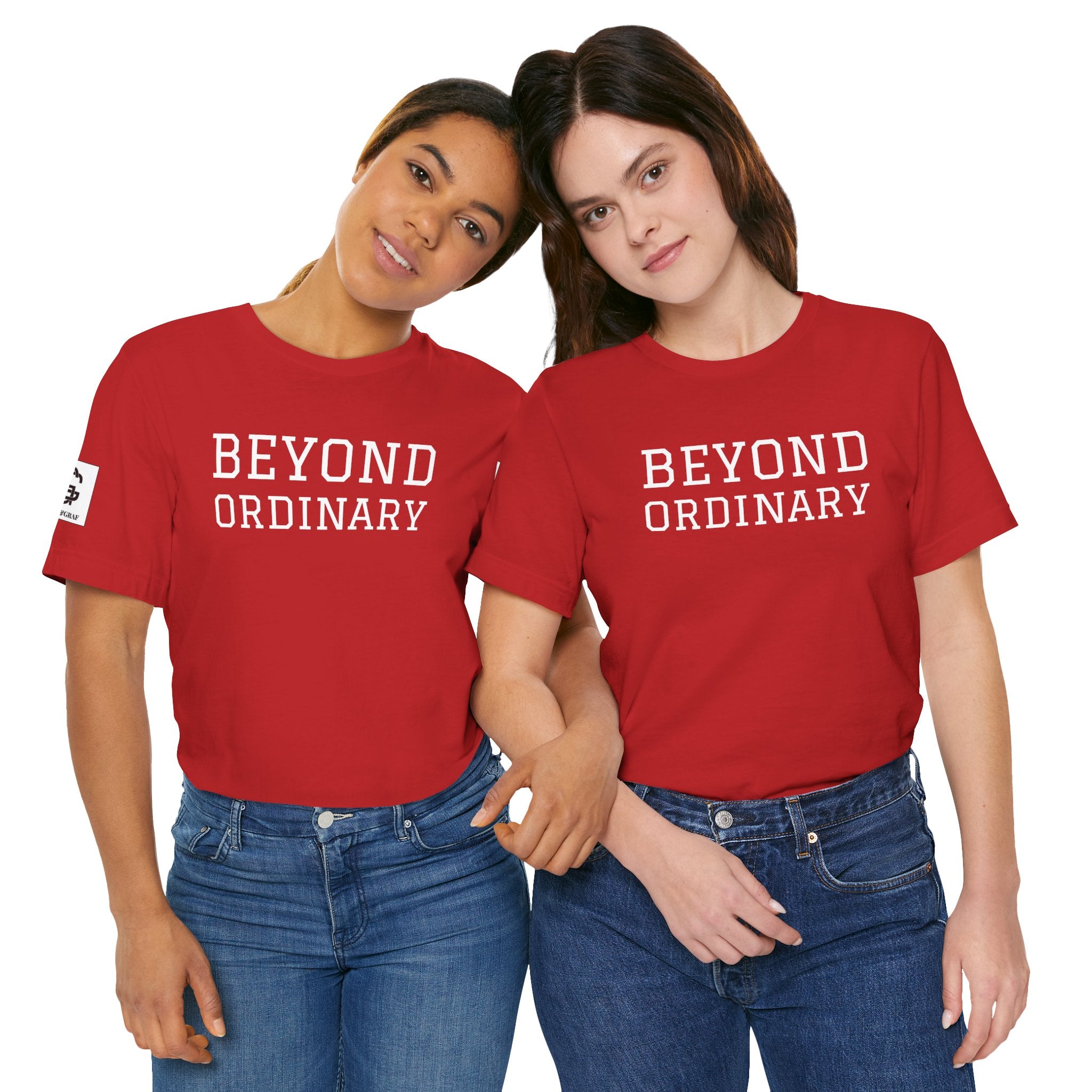 Beyond the Ordinary – Unisex Jersey Short Sleeve Tee