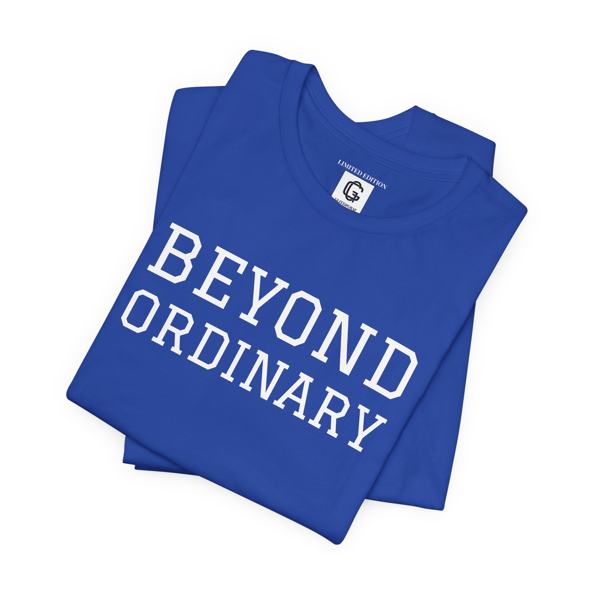 Beyond the Ordinary – Unisex Jersey Short Sleeve Tee