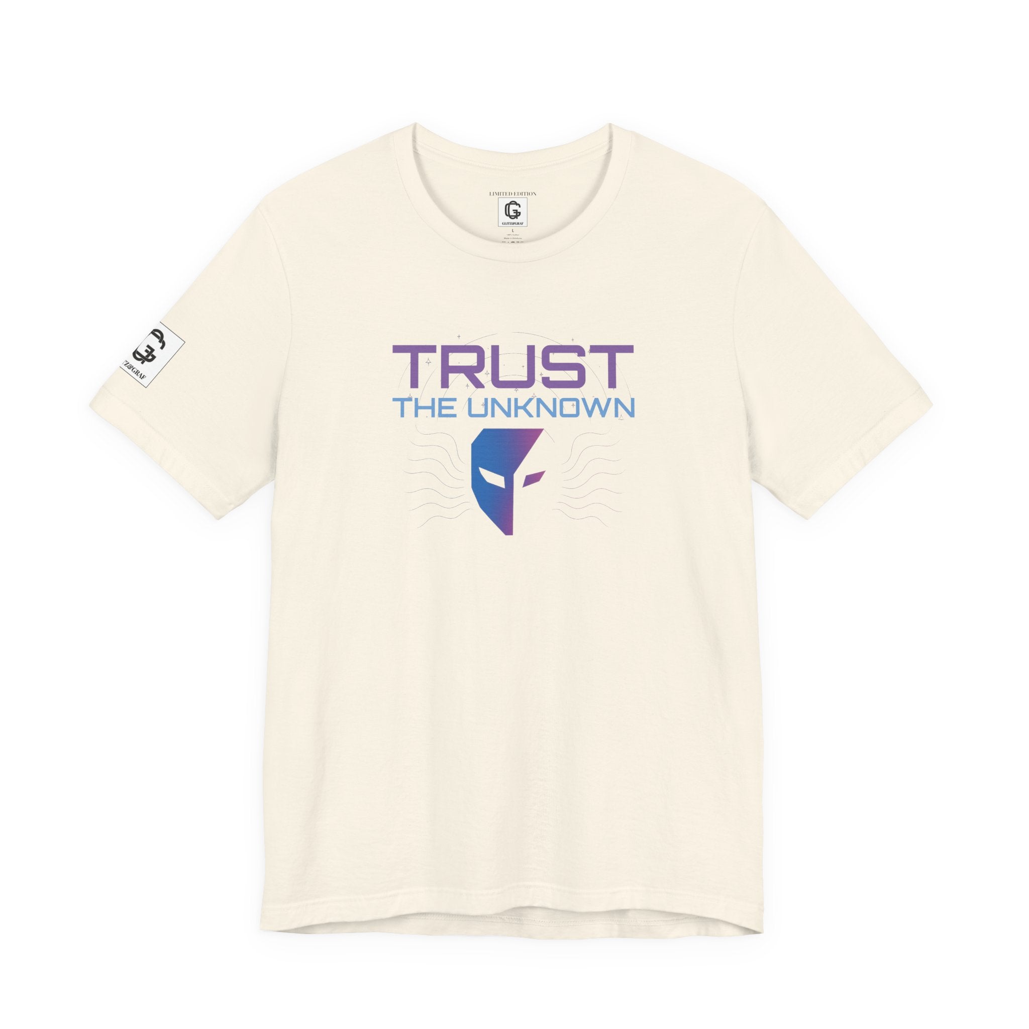 Trust the Unknown – Unisex Jersey Short Sleeve Tee