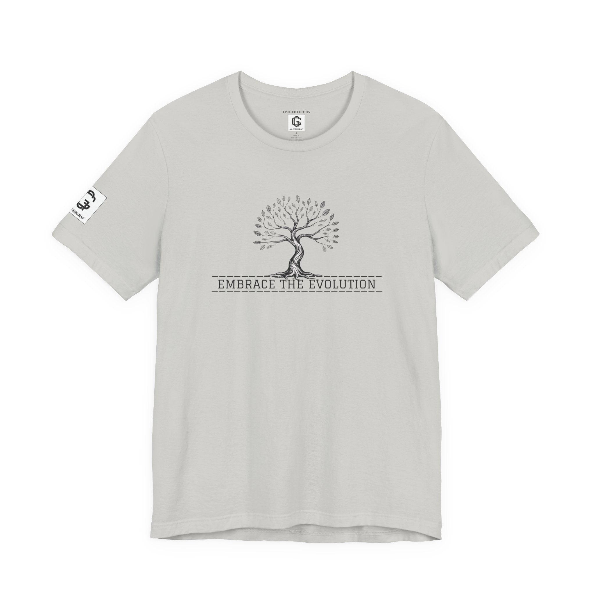 Embrace the Evolution – Unisex Jersey Short Sleeve Tee