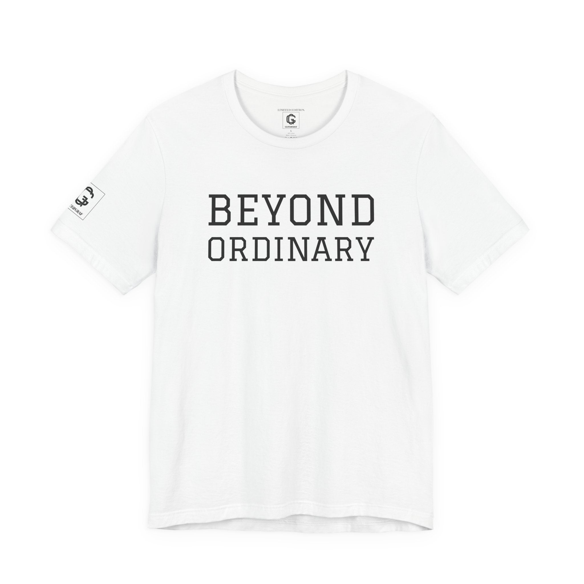 Beyond the Ordinary – Unisex Jersey Short Sleeve Tee