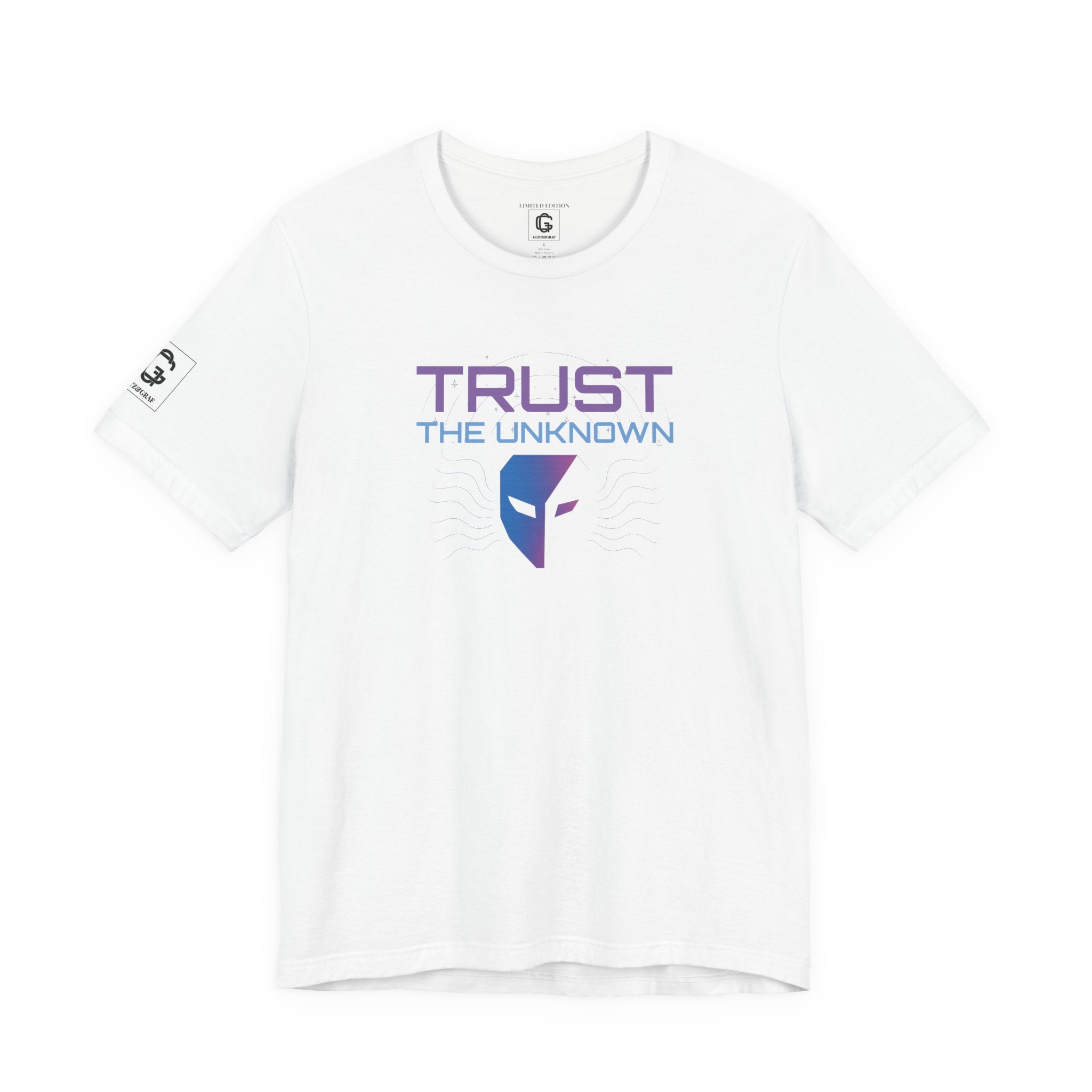 Trust the Unknown – Unisex Jersey Short Sleeve Tee