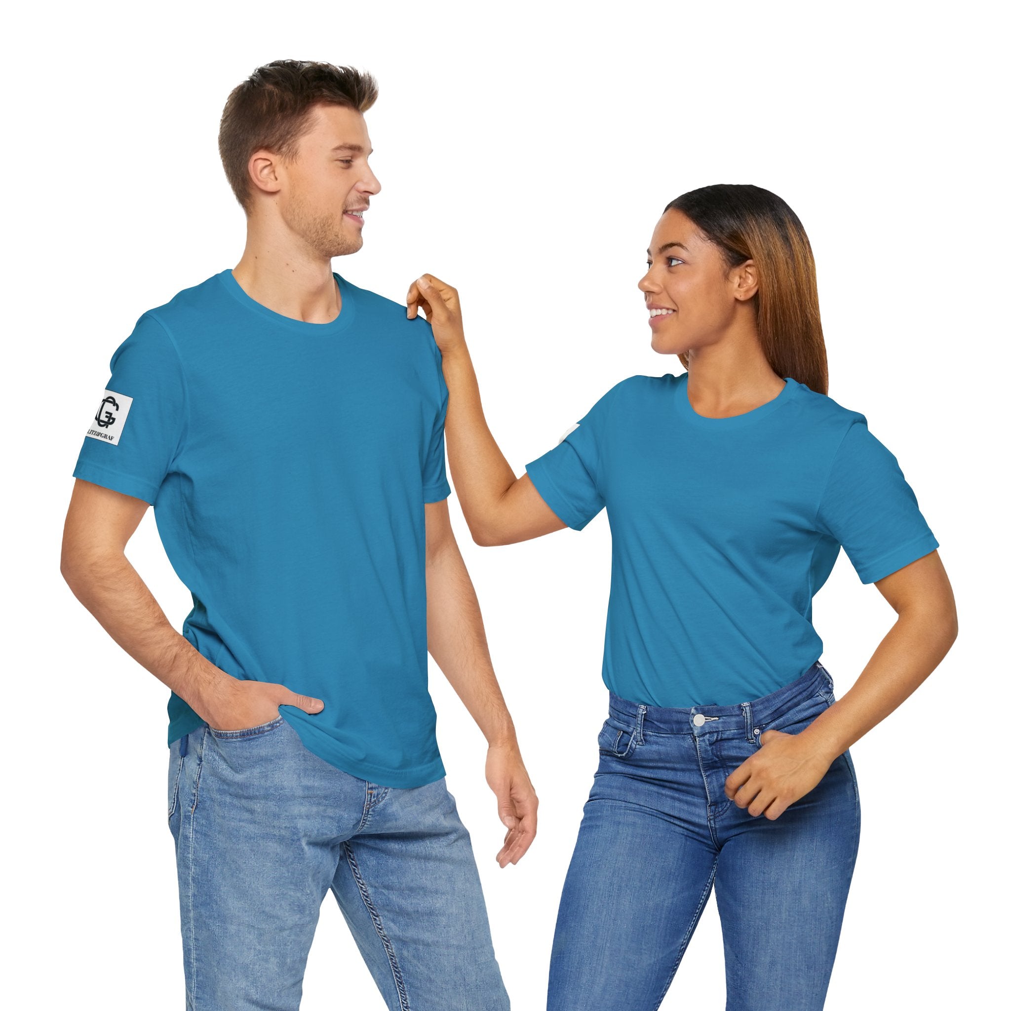 Cool Mix Color Clean – Unisex Jersey Short Sleeve Tee
