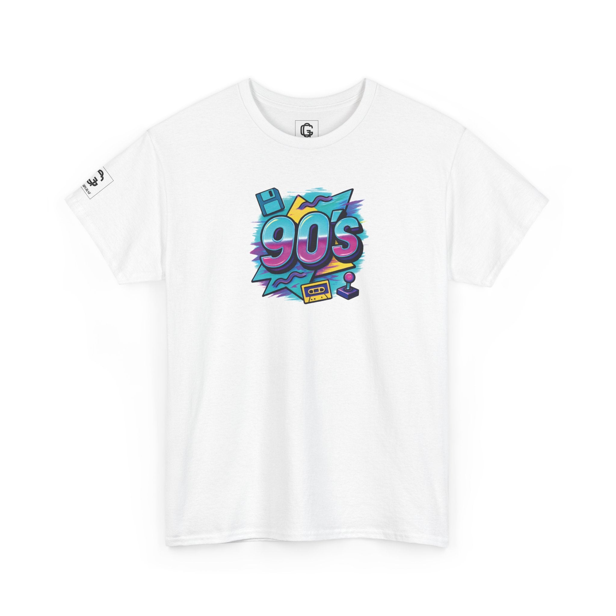90’s Vibes Tee | Unisex Heavy Cotton T-Shirt (Gildan 5000), 100% Cotton, S–5XL
